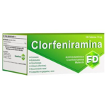 CLORFENIRAMINA FARDEL 8MG X 10 TABLETAS