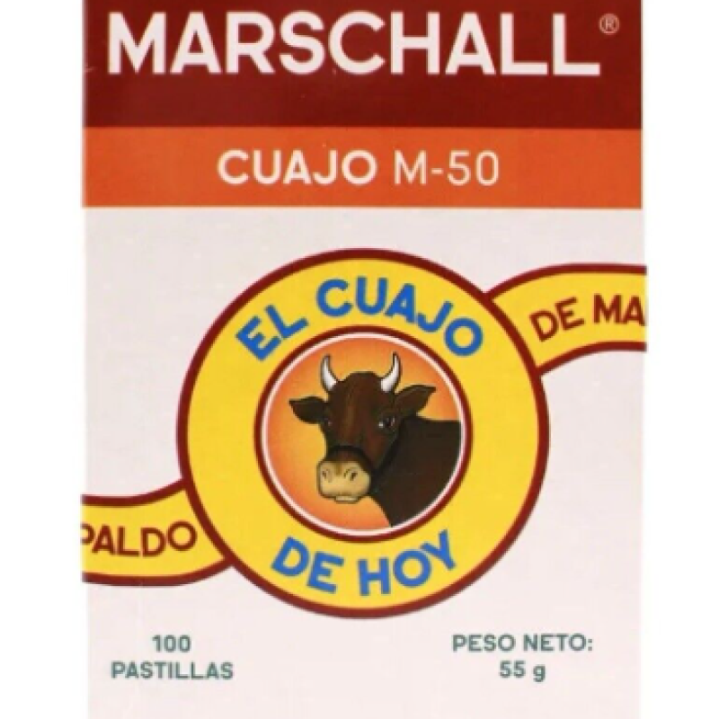 CUAJO MARSCHALL X 10 TABLETAS