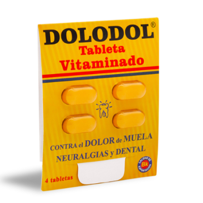 DOLODOL SOBRE X 4 TABLETAS