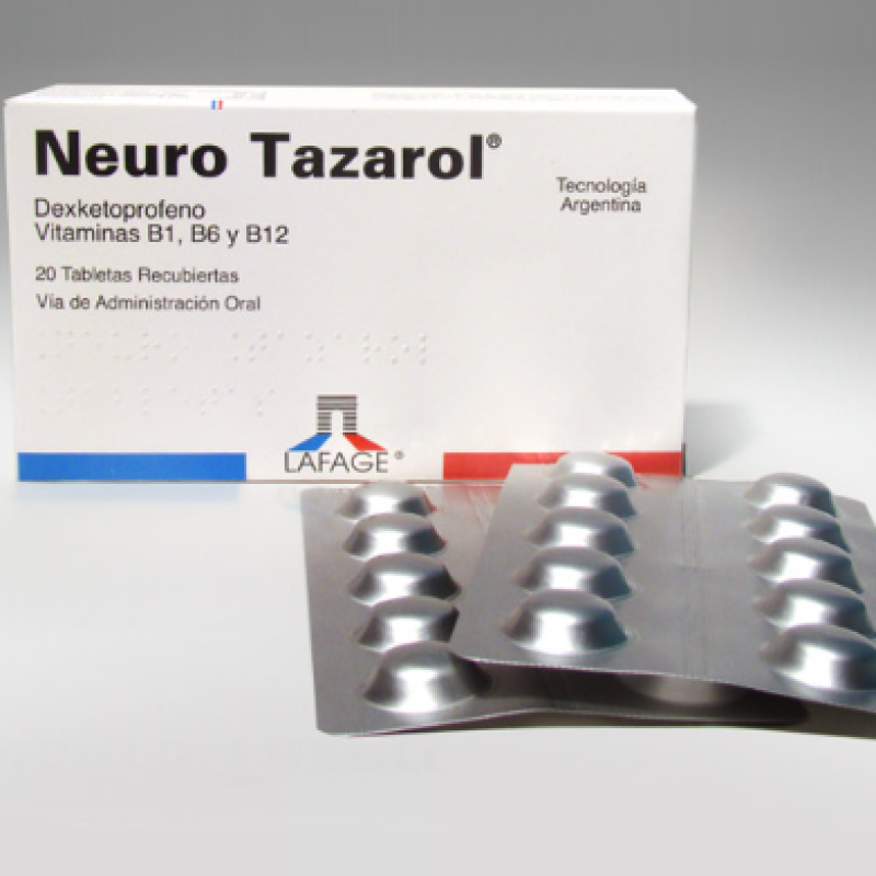 NEURO-TAZAROL X 10 TABLETAS