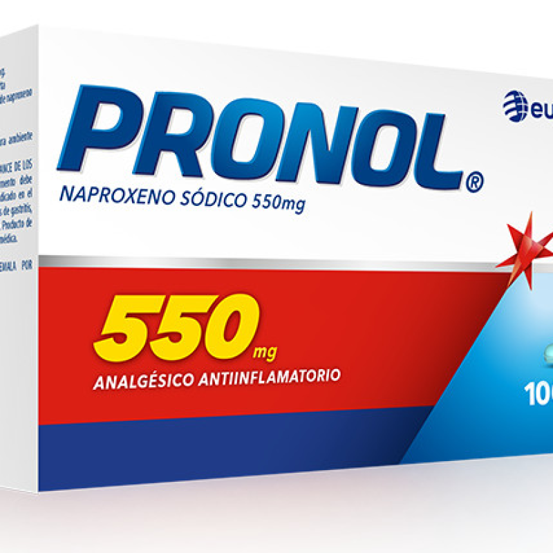 PRONOL 550MG X 1 SOBRE DE 4 TABLETAS