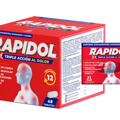 RAPIDOL TRIPLE ACCION SOBRE X 4 CAPSULAS