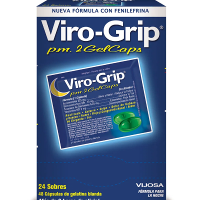 VIRO GRIP GEL PM SOBRE X 2 GELCAPS