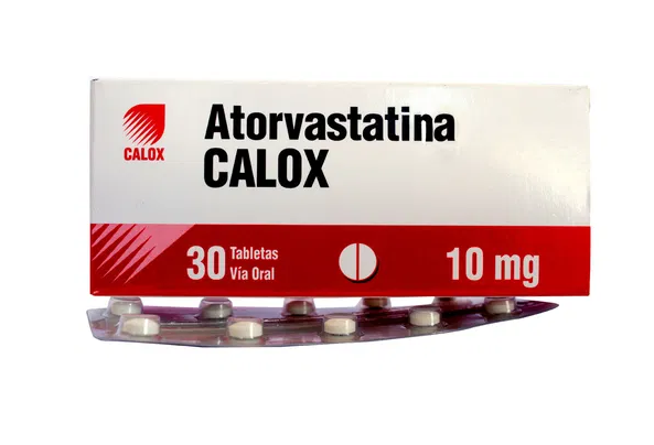 ATORVASTATINA CALOX 10MG X 30 TABLETAS