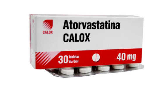ATORVASTATINA CALOX 40MG X 30 TABLETAS