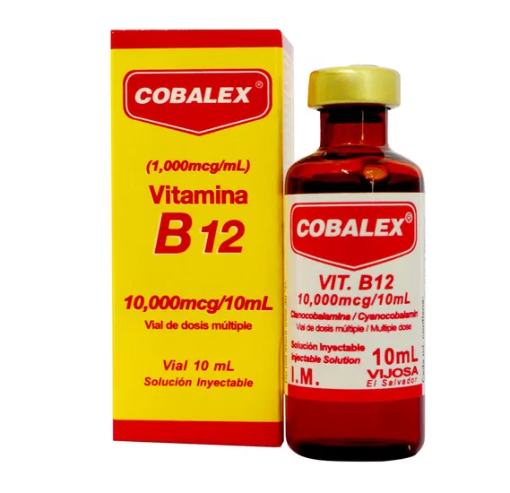 COBALEX SOLUCION INYECTABLE FRASCO 10ML