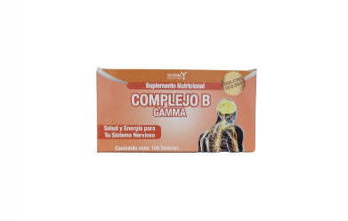 COMPLEJO B GAMMA X 100 TABLETAS