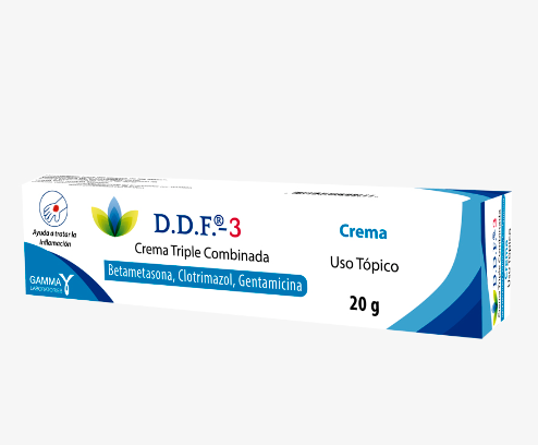 D.D.F. 3 CREMA TOPICA 20 GRAMOS