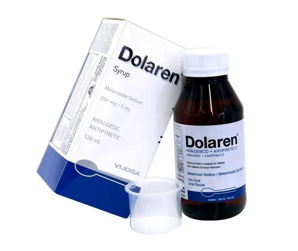 DOLAREN JARABE 250MG/5ML FRASCO 120ML