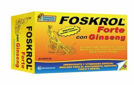 FOSKROL FORTE CON GINSENG X 30 CAPSULAS