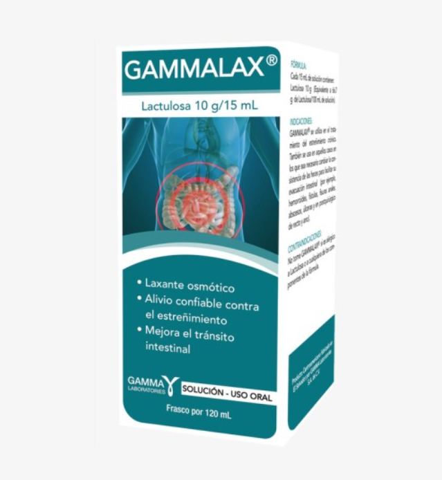 GAMMALAX JARABE SOLUCION ORAL FRASCO 120ML