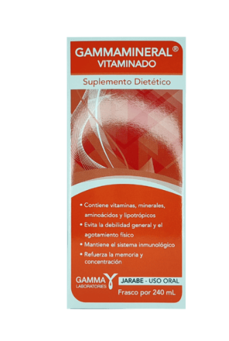 GAMMAMINERAL SUPLEMENTO DIETETICO FRASCO X 240ML
