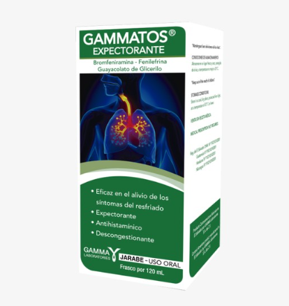 GAMMATOS ANTITUSIVO CON CODEINA 120ML