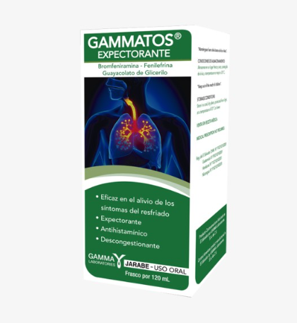 GAMMATOS EXPECTORANTE GOTAS PEDIATRICAS X 30 ML