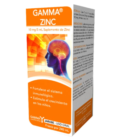 GAMMAZINC SUPLEMENTO DE ZINC FRASCO 240ML