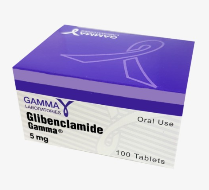 GLIBENCLAMIDA GAMMA 5MG X 100 TABLETAS