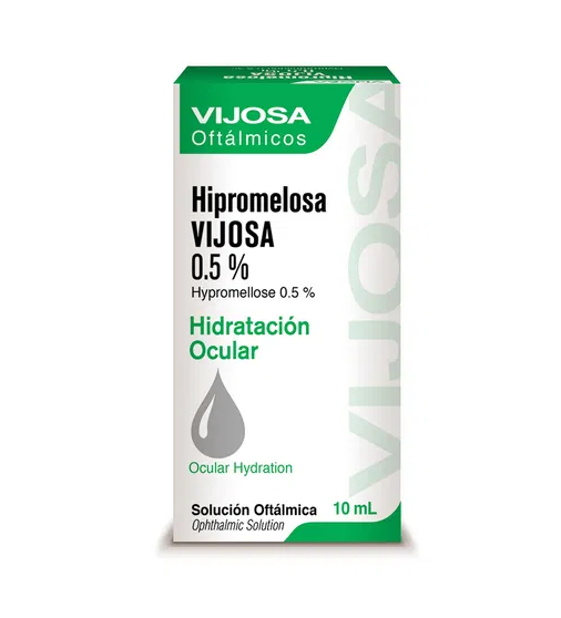 HIPROMELOSA VIJOSA 0.5% SOLUCION OFTALMICA 10ML