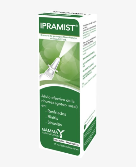 IPRAMIST SPRAY NASAL 15ML X 200 APLICACIONES