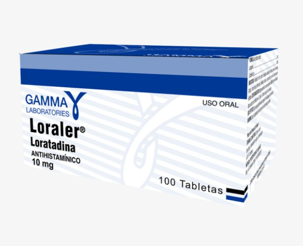 LORALER LORATADINA 10 MG X 10 TABLETAS