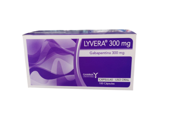 LYVERA GABAPENTINA 300 MG X 10 CAPSULAS