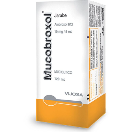 MUCOBROXOL JARABE 15MG/5ML FRASCO 120ML