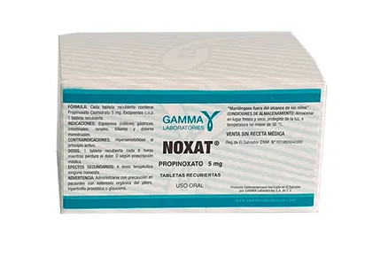 NOXAT X 100 TABLETAS