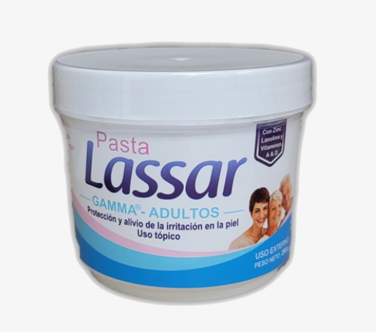 PASTA LASSAR ADULTOS CREMA FRASCO 250 GRAMOS