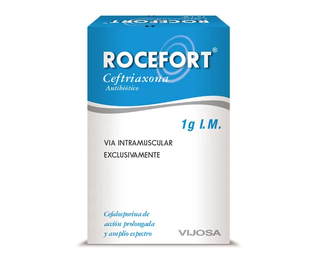 ROCEFORT 1 GRAMO  I.M. AMPOLLA  DE 3.5ML