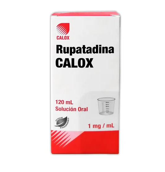 RUPATADINA CALOX 1MG/ML SOLUCION ORAL 120ML