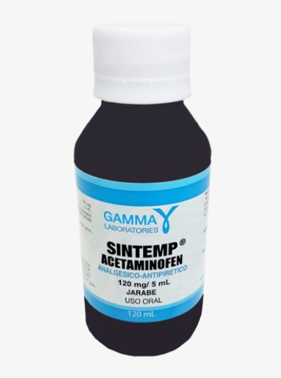 SINTEMP ACETAMINOFEN 120MG/5ML JARABE X 120ML