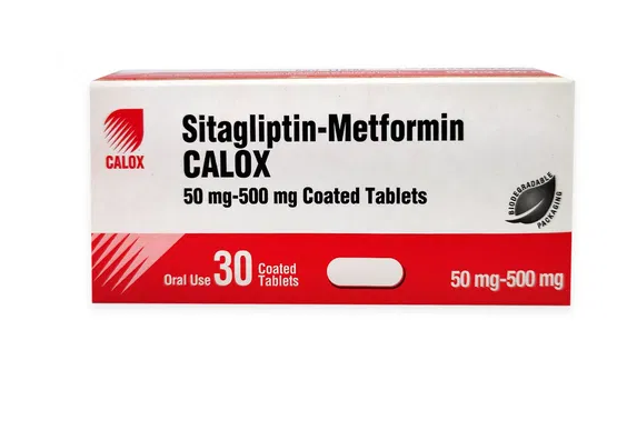 SITAGLIPTINA-METFORMINA CALOX X 30 TABLETAS