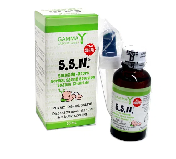 SOLUCION SALINA GAMMA GOTAS PEDIATRICAS 30ML