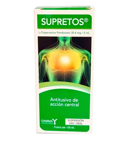 SUPRETOS 35.4MG / ML SUSPENSION ORAL FRASCO 120ML