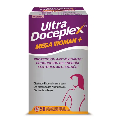 ULTRA DOCEPLEX MEGA WOMAN X 50 TABLETAS