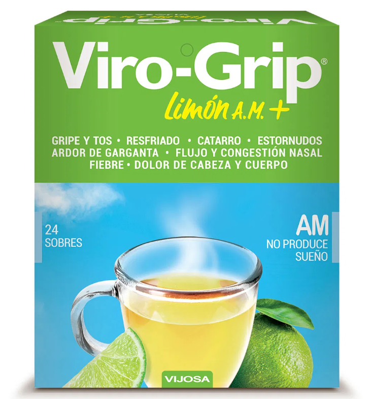 VIRO-GRIP TE LIMON A.M X 24 SOBRES