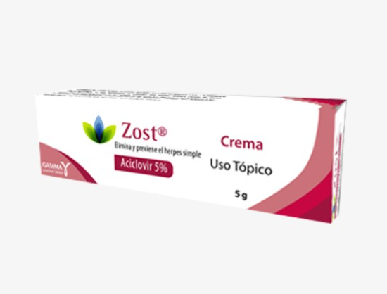 ZOST ACICLOVIR TUBO 5 GRAMOS
